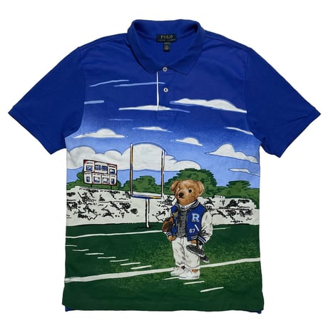 POLO RALPHLAUREN　"RUGBY BEAR" POLO SHIRT(BOYS)