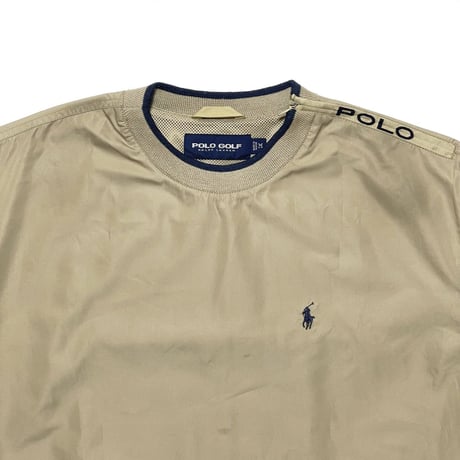 POLO GOLF RALPHLAUREN　"SHOULDER ZIP" PULL-OVER JACET