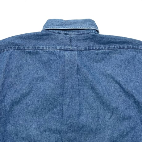 RALPH RALPHLAURE　"CREST LOGO" DENIM SHIRT