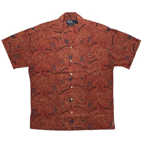 POLO RALPHLAUREN　"FORREST" OPEN COLLAR SHIRT