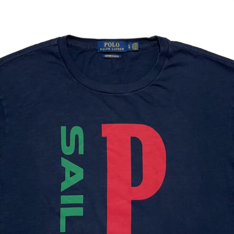 POLO RALPHLAUREN　"P SAILING" S/S TEE