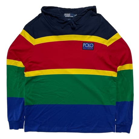 POLO RALPHLAUREN　"STRIPE" HOODIE