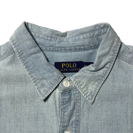 POLO RALPHLAUREN　"RLYC" CHAMBRAY SHIRT