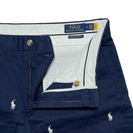 POLO RALPHLAUREN　"PONY EMBROIDERY" SHORTS