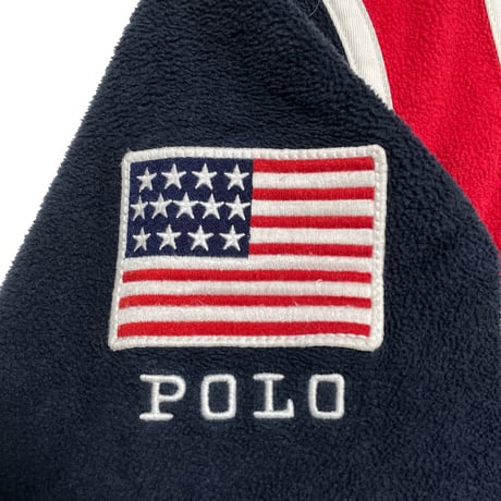 POLO RALPHLAUREN　"P-WING USA" STADIUM JACKET