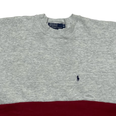 POLO RALPHLAUREN　"MADE IN U.S.A." SWEAT
