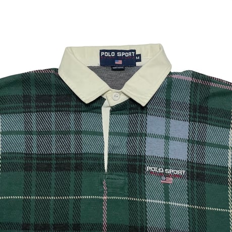 POLO SPORT RALPHLAUREN　"MADE IN USA" RUGBY SHIRT