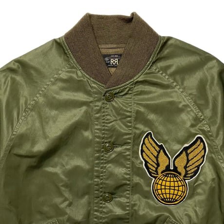 RRL RALPHLAUREN　"SATIN" MILITARY JACKET
