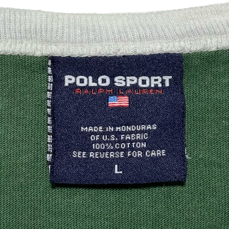 POLO SPORT RALPHLAUREN　"ACADEMY LOGO" S/S TEE