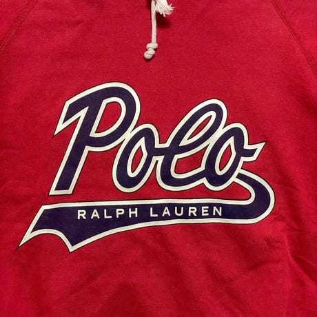 POLO RALPHLAUREN　"SCRIPT LOGO 90s OG" SWEAT HOODIE
