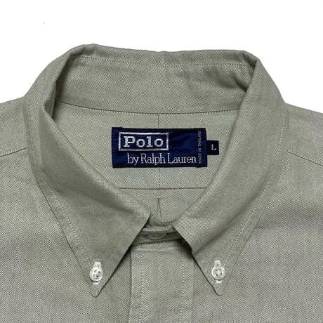 POLO RALPHLAUREN　"CREST" BUTTON DOWN SHIRT