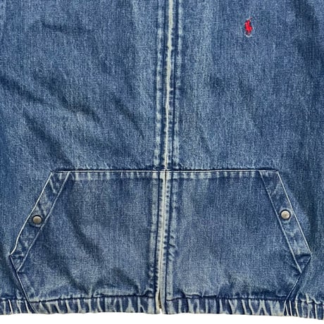 POLO RALPHLAUREN　"MADE IN USA" DENIM SWING TOP