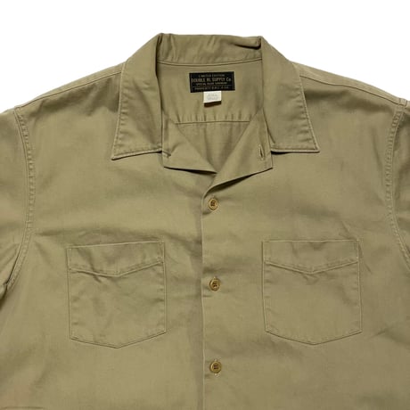 RRL RALPHLAUREN　"SPECIAL ISSUE GARMENT CHINO WORK SHIRT" S/S SHIRT