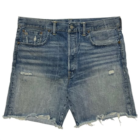 RRL RALPHLAUREN　"CUT OFF" DENIM SHORTS