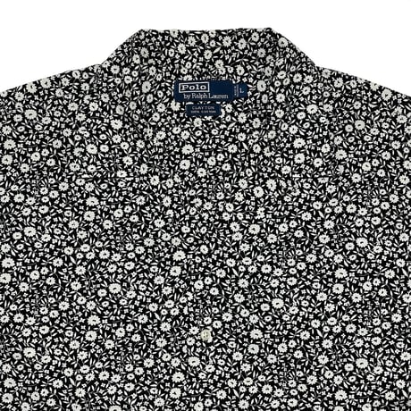 POLO RALPHLAUREN　"90s Vintage" OPEN COLLAR SHIRT