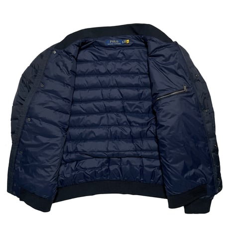 POLO RALPHLAUREN　QUILTED SHELL DOWN JACKET