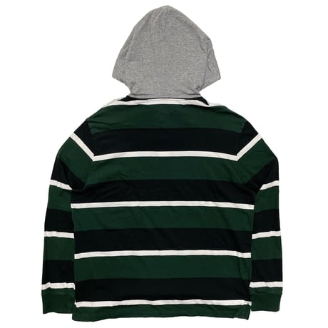POLO RALPHLAUREN　"HOODIE CUSTOM" RUGBY SHIRT