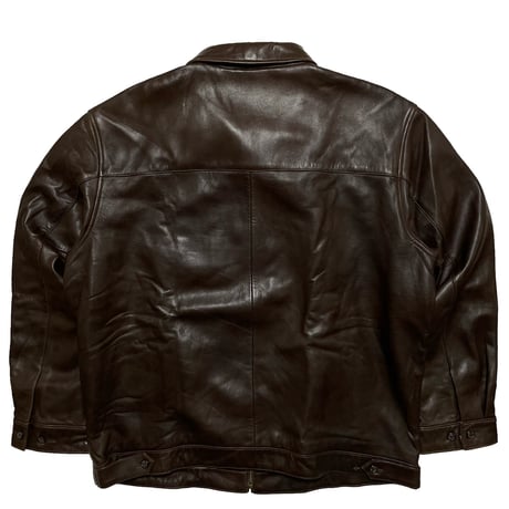 POLO RALPHLAUREN　"LEATHER" SWING TOP