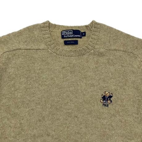 POLO RALPHLAUREN　"POLO BEAR" SWEATER
