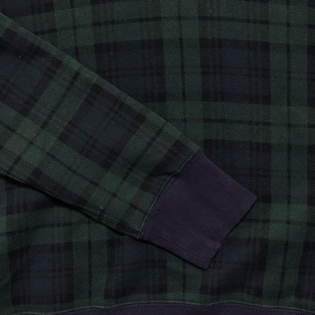POLO RALPHLAUREN　"BLACK WATCH" COLLAR SWEAT