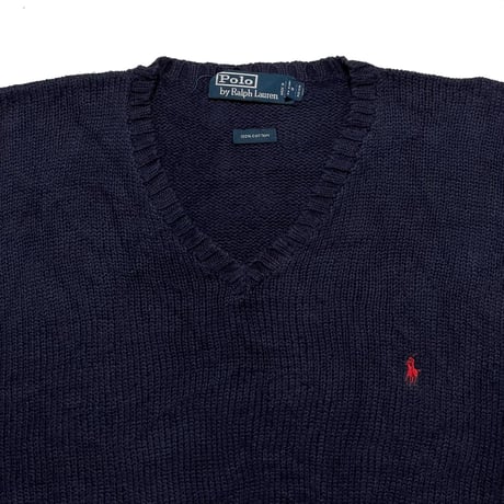 POLO RALPHLAUREN　"PONY" SWEATER VEST