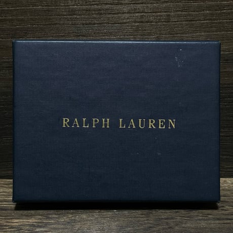 RALPHLAUREN　LEATHER TRAVEL PHOTO FRAME (RED)