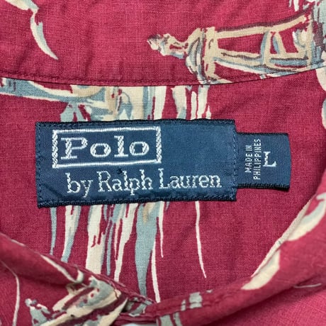 POLO RALPHLAUREN　"YACHT" L/S SHIRT