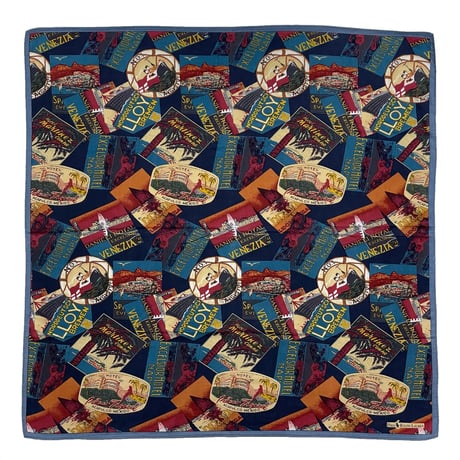 POLO RALPHLAUREN　"POSTCARD" BANDANA
