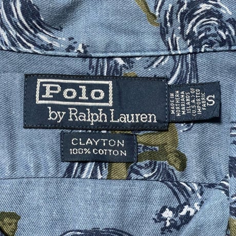 POLO RALPHLAUREN　"SURFER" ALOHA SHIRT