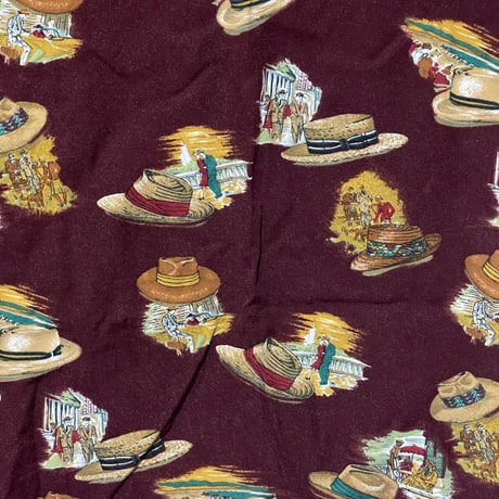 POLO RALPHLAUREN　"STRAW HAT" ALOHA SHIRT