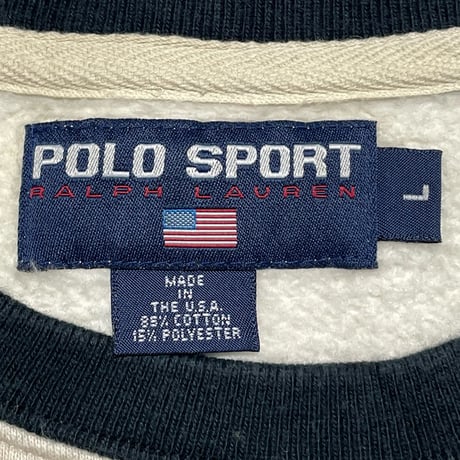 POLO SPORT RALPHLAUREN　"MADE IN USA" SWEAT