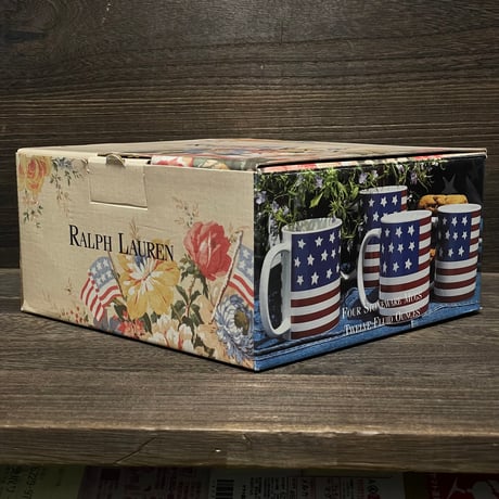 RALPHLAUREN　 "USA FLAG"  MUG SET/4PACK