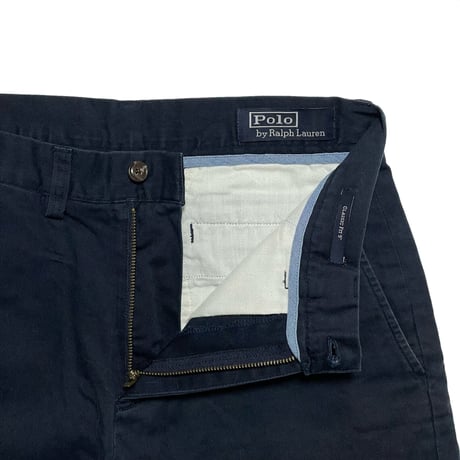 POLO RALPHLAUREN　"NAVY" CHINO SHORTS