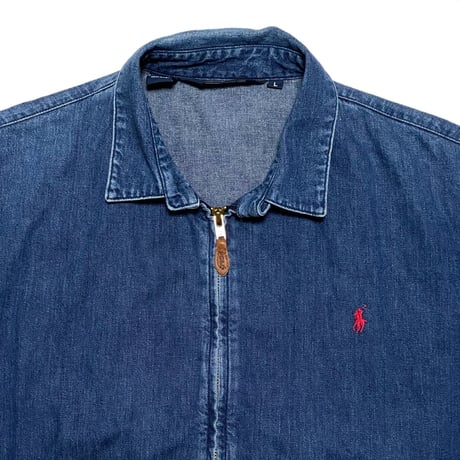 POLO RALPHLAUREN　"MADE IN USA" DENIM SWING TOP