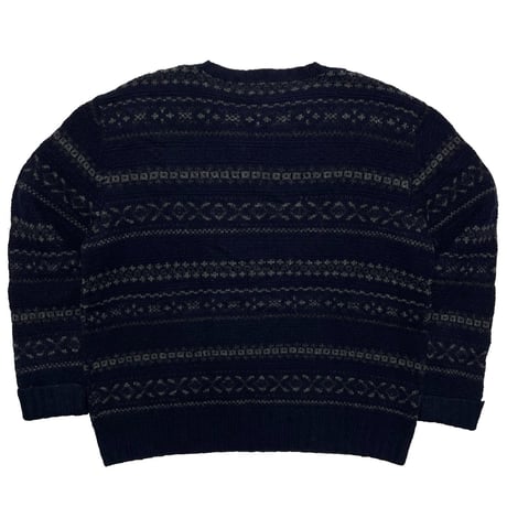 POLO RALPHLAUREN　"FAIR ISLE PATTERN" SWEATER