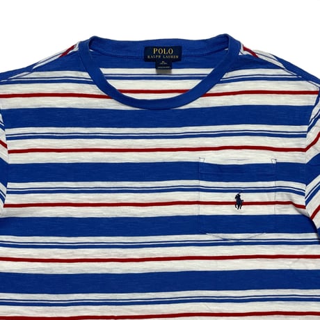 POLO RALPHLAUREN　"STRIPE" S/S TEE