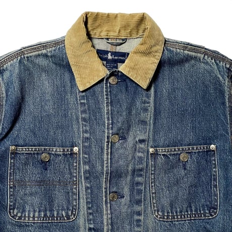 RALPHLAUREN　"CORDUROY" COVERALL