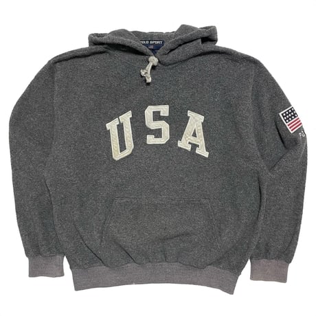 POLO SPORT RALPHLAUREN　"MADE IN USA" FLEECE HOODIE