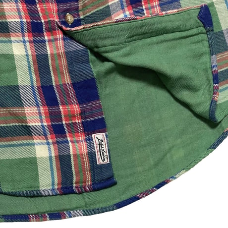 RALPHLAUREN　"PLAID" FLANNEL SHIRT