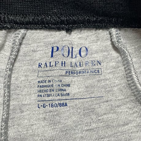 POLO RALPHLAUREN　"POLO SPORT LOGO" SWEAT PANTS