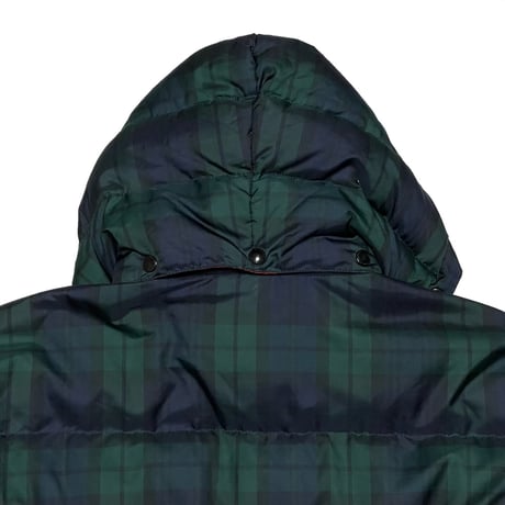POLO RALPHLAUREN　"BLACK WATCK" DOWN JACKET