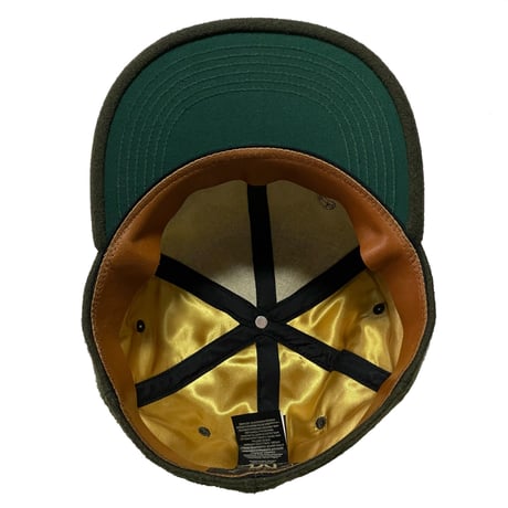RRL RALPHLAUREN　"WOOL COWHIDE" BAND CAP