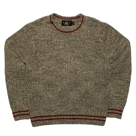 RRL RALPHLAUREN　"WOOL&COTTON" SWEATER