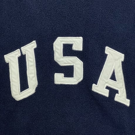 POLO SPORT RALPHLAUREN　 "USA"FLEECE HOODIE (M)