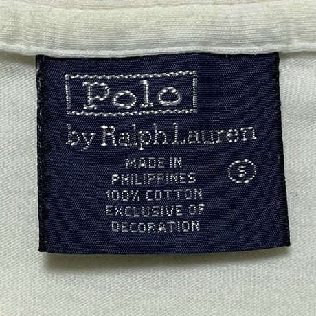 POLO RALPHLAUREN　"USA FLAG" S/S SHIRT (WHITE)