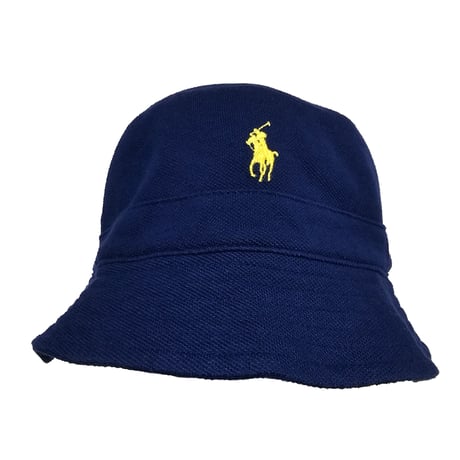 POLO RALPHLAUREN　"BUCKET HAT" NAVY