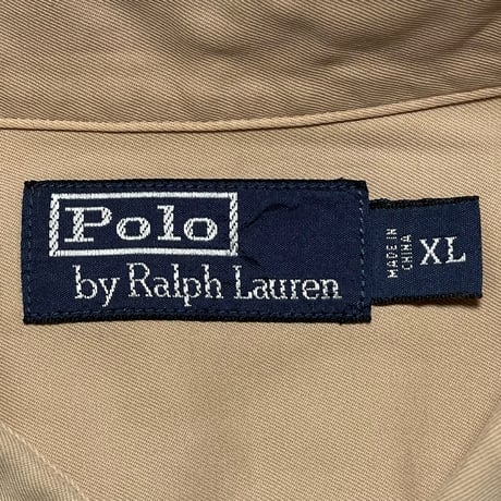 POLO RALPHLAUREN　"FISHING" S/S EPAULET SHIRT