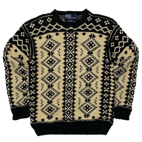 POLO RALPHLAUREN　"NATIVE" SWEATER