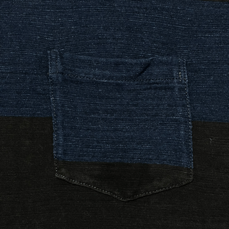 RRL RALPHLAUREN　"STRIPE" S/S POCKET TEE