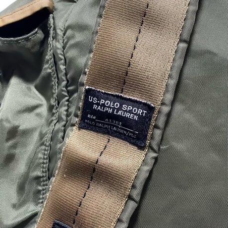 POLO SPORT RALPHLAUREN　"MILITARY" BUCKPACK